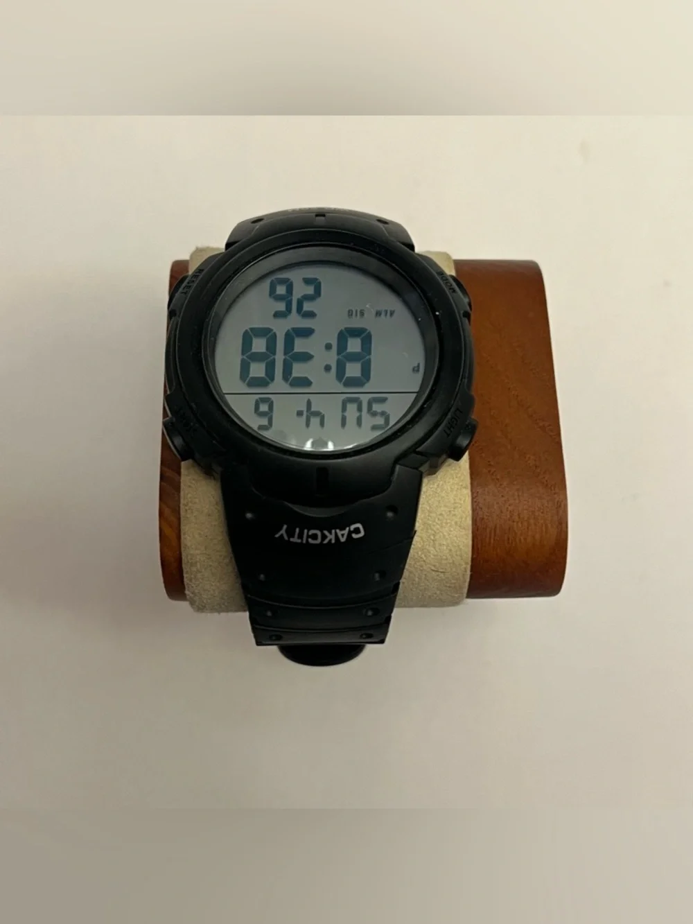 CakCity Men's Digital Sports Watch 48MM Black Plastic‎ Bands LED